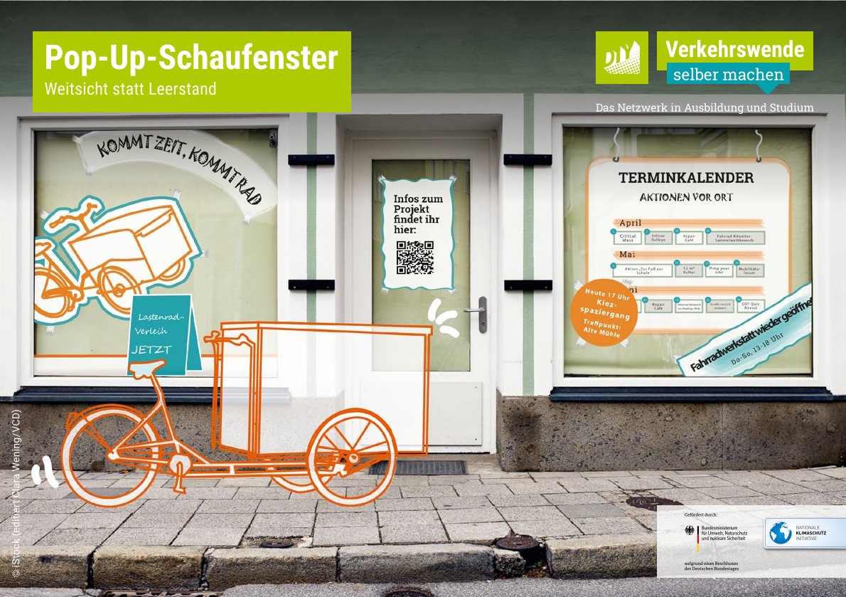 How-To-Karte: Pop-Up-Schaufenster (10er Set)